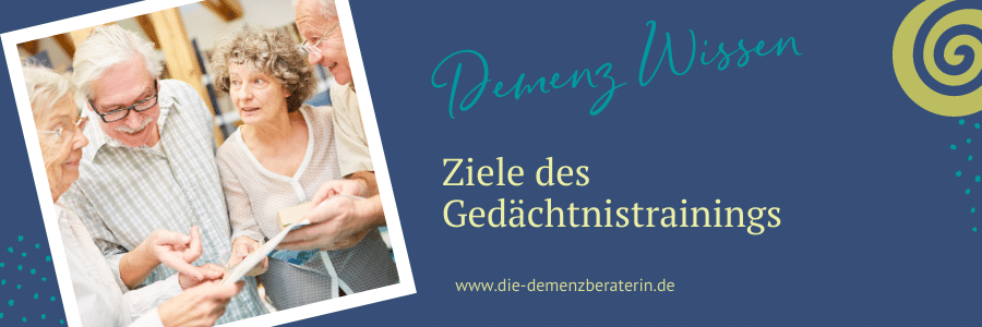 Gedächtnistraining Ziele